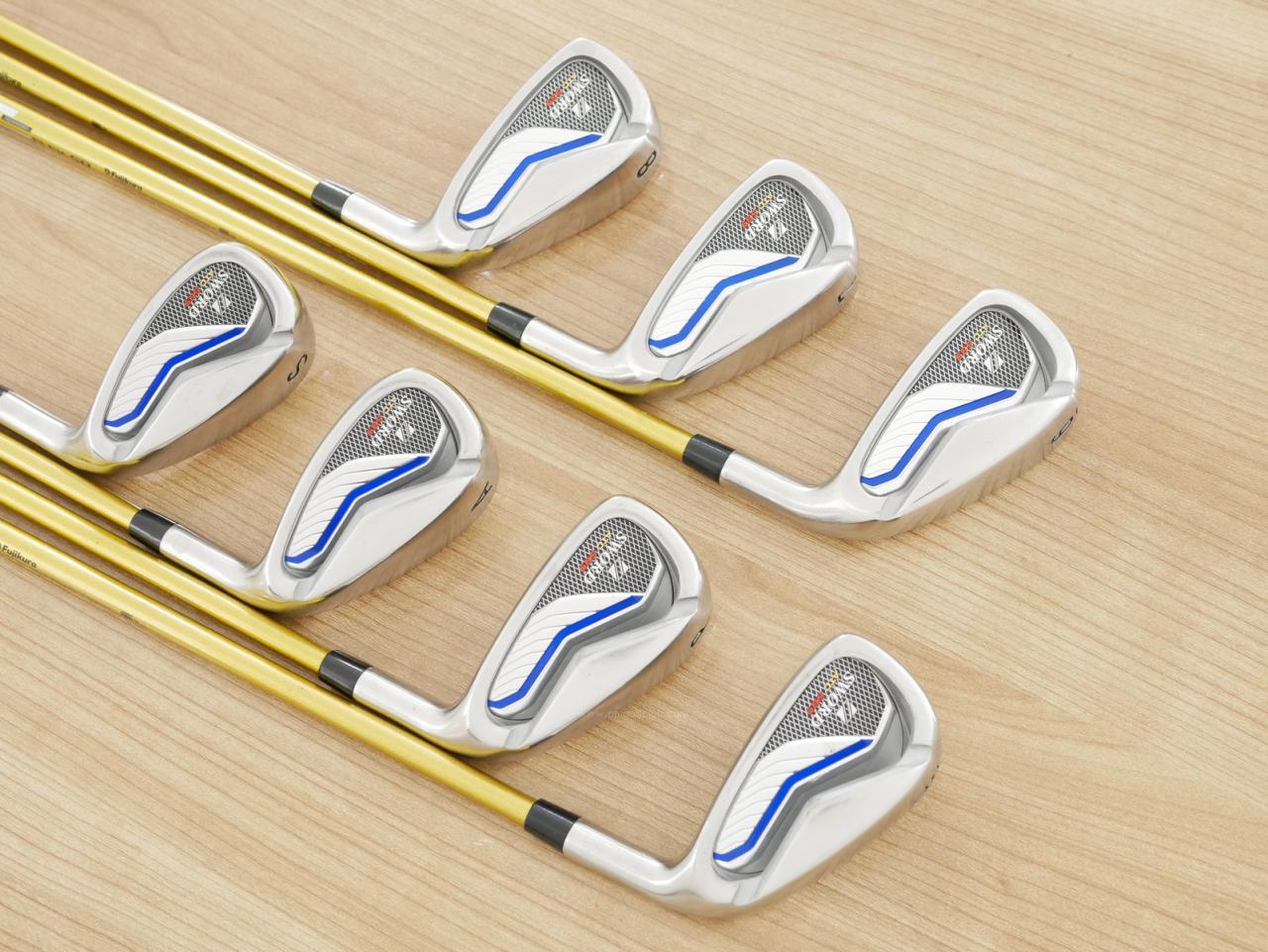 Iron set : Katana : ชุดเหล็ก Katana Sword ATC-589 (ตีง่าย ไกล) มีเหล็ก 6-Pw,Aw,Sw (7 ชิ้น) ก้าน Speeder 589 Flex SR