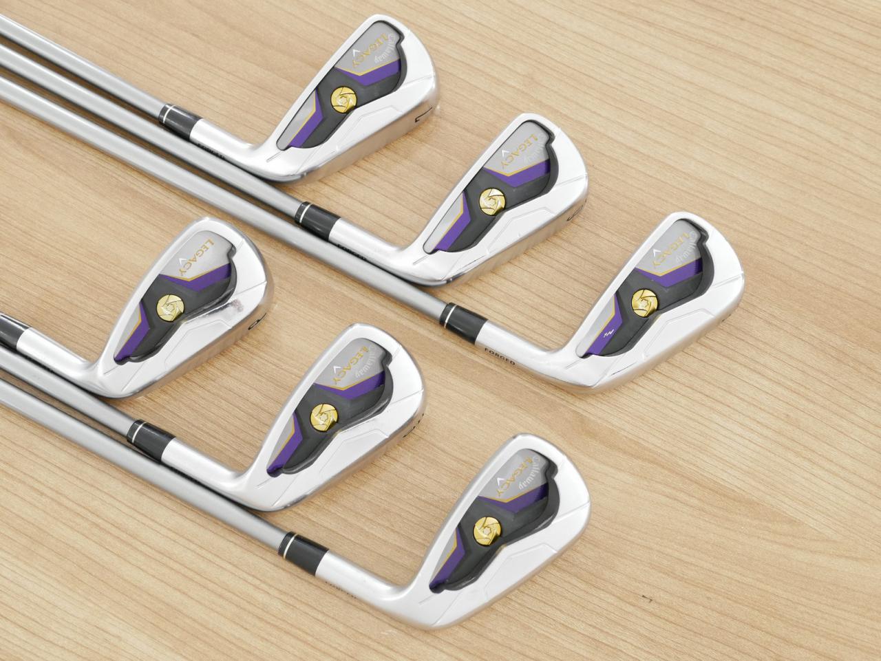 Iron set : Callaway : ชุดเหล็ก Callaway Legacy V (Forged) มีเหล็ก 5-Pw (6 ชิ้น) ก้านกราไฟต์ Flex R