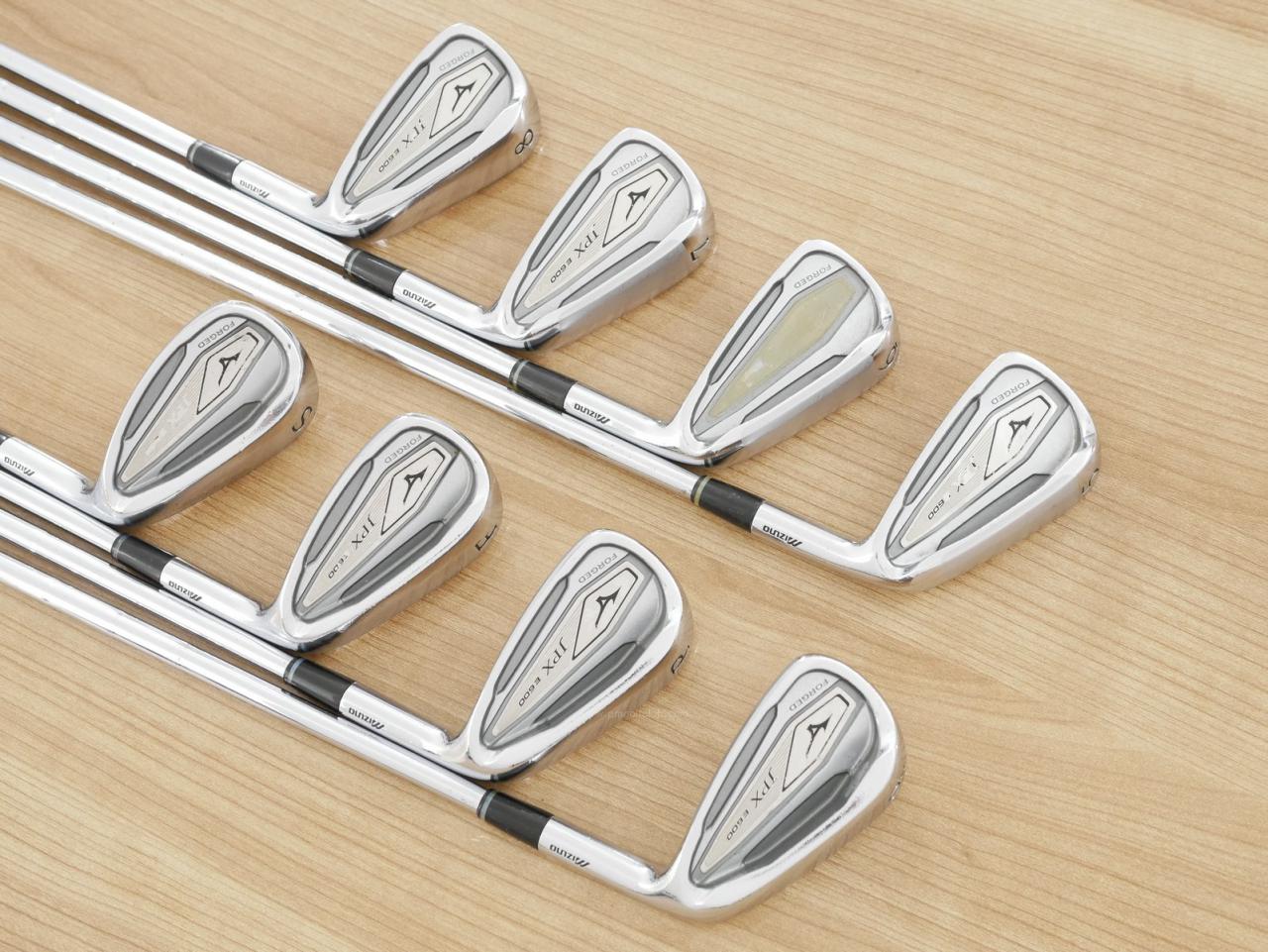 Iron set : Mizuno : **มีตำหนิ** ชุดเหล็ก Mizuno JPX E600 Forged มีเหล็ก 5-Pw,Aw,Sw (8 ชิ้น) ก้านเหล็ก NS Pro 950 Flex S
