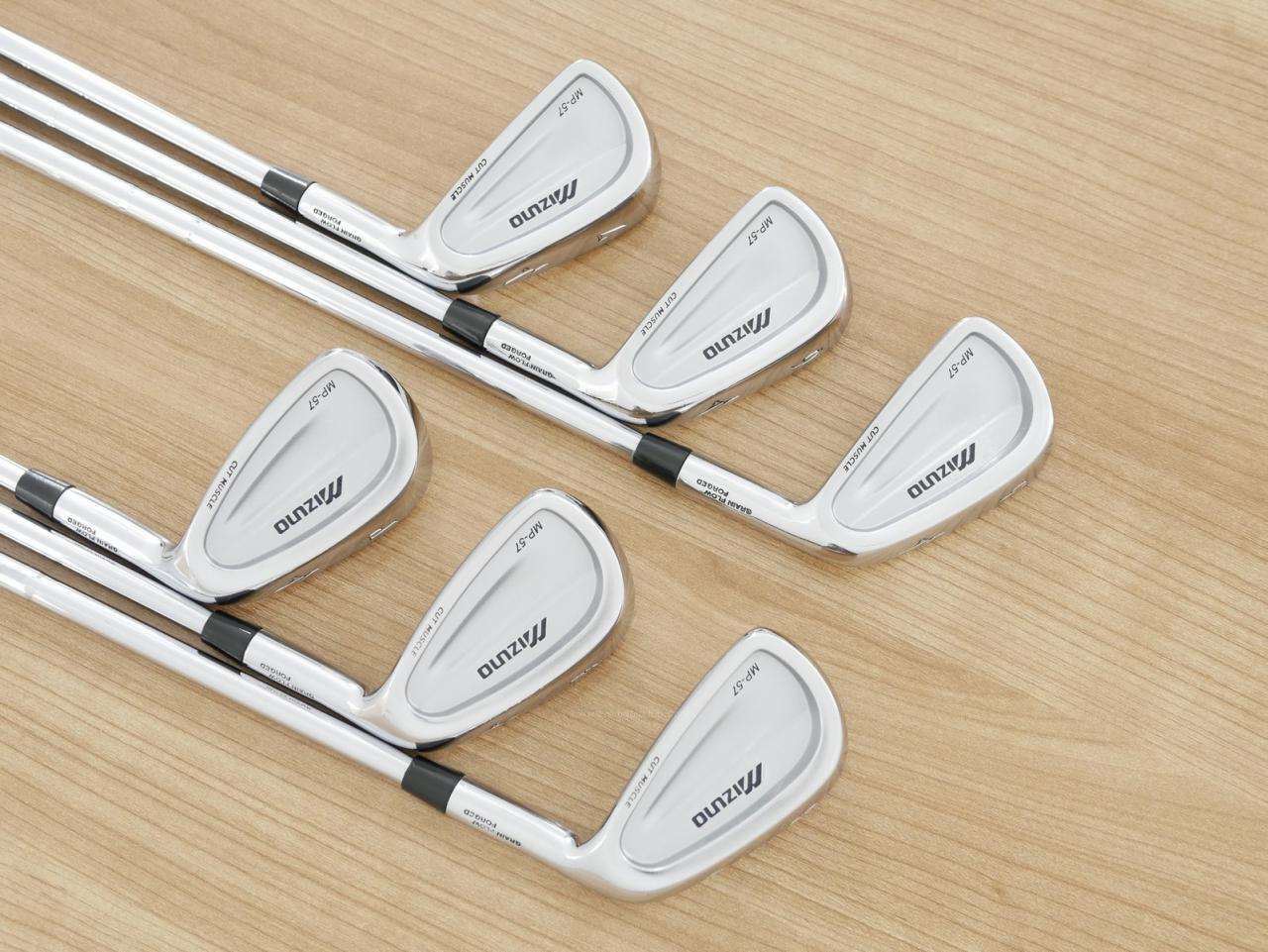 Iron set : Mizuno : ชุดเหล็ก Mizuno MP-57 (Forged) มีเหล็ก 5-Pw (6 ชิ้น) ก้านเหล็ก KBS Tour 90 Flex S