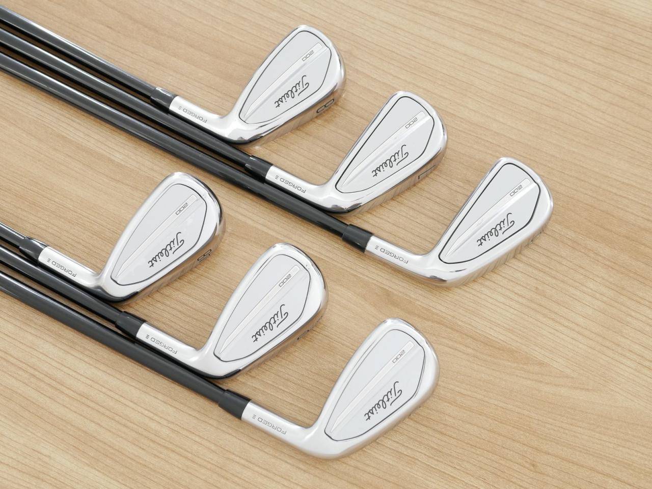Iron set : Titleist : ชุดเหล็ก Titleist T200 Forged (ออกปี 2023 Japan Spec) มีเหล็ก 6-Pw,48 (6 ชิ้น) ก้านกราไฟต์ Mitsubishi TENSEI AM2 Flex S