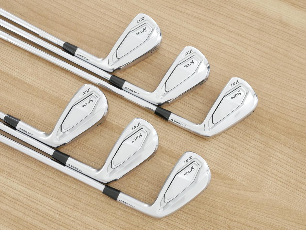 Iron set : Other Brand : ชุดเหล็ก Srixon ZXi5 i-Forged (รุ่นใหม่ล่าสุด ออกปี 2024) มีเหล็ก 5-Pw (6 ชิ้น) ก้านเหล็ก Dynamic Gold DST S200