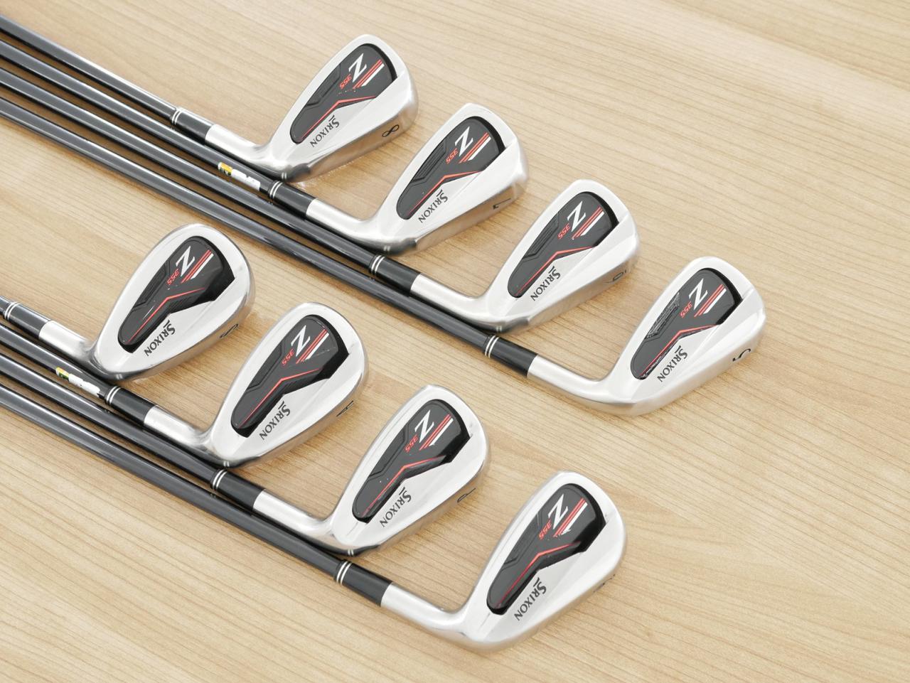 Iron set : Other Brand : ชุดเหล็ก Srixon Z355 (ปี 2018 ใบใหญ่ ตีง่าย) มีเหล็ก 5-Pw,Aw,Sw (8 ชิ้น) ก้านกราไฟต์ Flex R