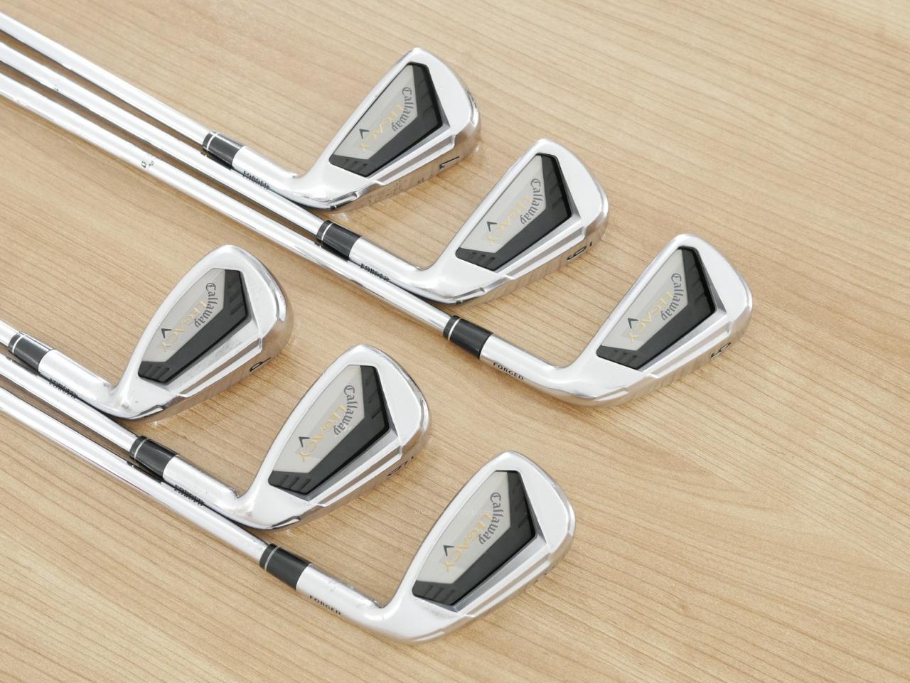 Iron set : Callaway : ชุดเหล็ก Callaway Legacy V (Forged) มีเหล็ก 5-Pw (6 ชิ้น) ก้านเหล็ก GS95 S200