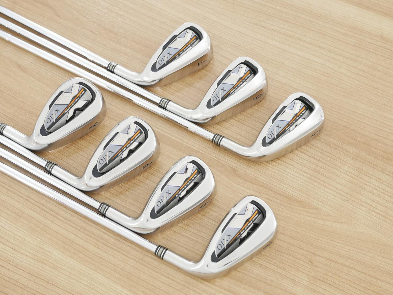 Iron set : XXIO : ชุดเหล็ก XXIO 10 (ปี 2019 ตีง่ายมากๆ ไกลมากๆ) มีเหล็ก 5-Pw,Aw (7 ชิ้น) ก้านเหล็ก NS Pro 870 DST Flex S