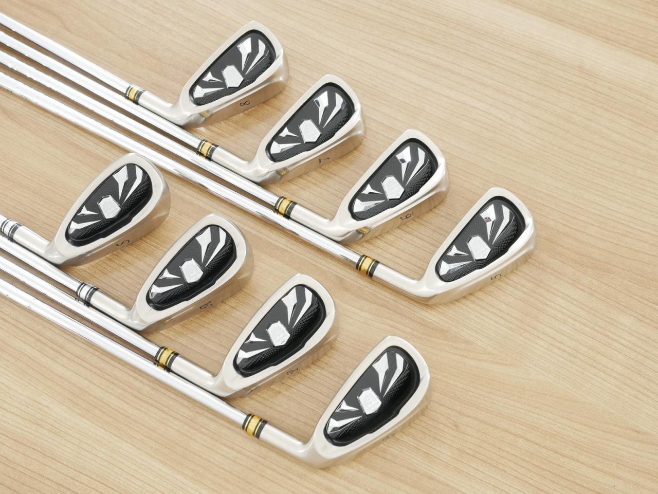 Iron set : Other Brand : ชุดเหล็ก Quelot Aerial (ใบใหญ่ ตีง่าย ไกล) มีเหล็ก 5-Pw,Aw,Sw (8 ชิ้น) ก้านเหล็ก NS Pro 850 NEO Flex R