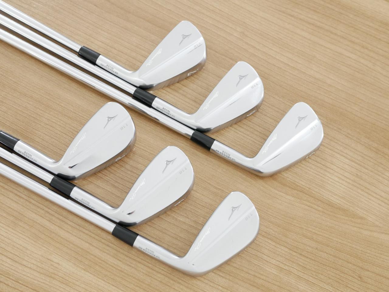 Iron set : Mizuno : ชุดเหล็ก Mizuno Pro 118 Forged Blade (รุ่นปี 2019 นุ่มแน่นคมสุดๆ) มีเหล็ก 5-Pw (6 ชิ้น) ก้านเหล็ก NS Pro Modus 120 Flex S