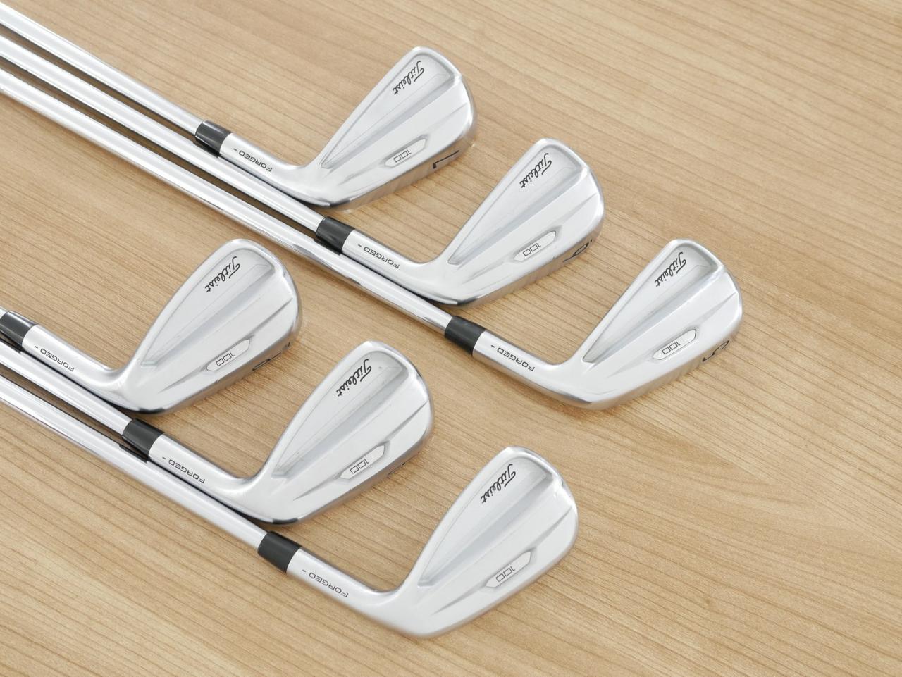 Iron set : Titleist : ชุดเหล็ก Titleist T100 Forged (รุ่นปี 2022) มีเหล็ก 5-Pw (6 ชิ้น) ก้านเหล็ก NS Pro Modus 125 Flex S 