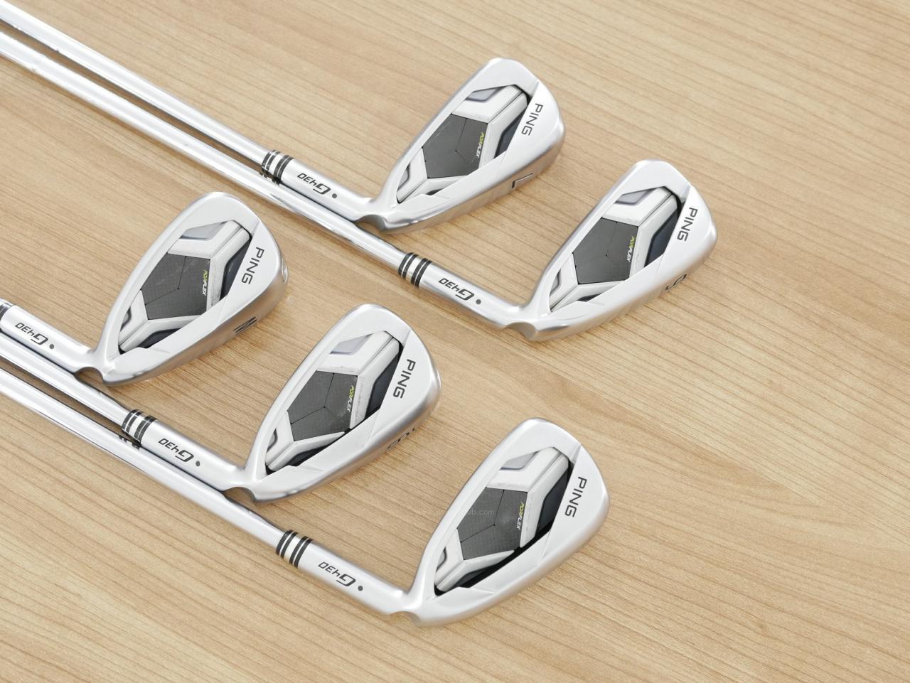 Iron set : Ping : ชุดเหล็ก Ping G430 (ออกปี 2023 Japan Spec. ใบใหญ่ ง่าย ไกล) มีเหล็ก 6-W (5 ชิ้น) ก้านเหล็ก NS Pro 950 NEO Flex S