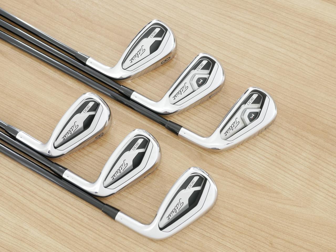 Iron set : Titleist : ชุดเหล็ก Titleist T300 (ปี 2022) มีเหล็ก 6-Pw,48 (6 ชิ้น) ก้านกราไฟต์ Roddio Stella 7 Flex SR