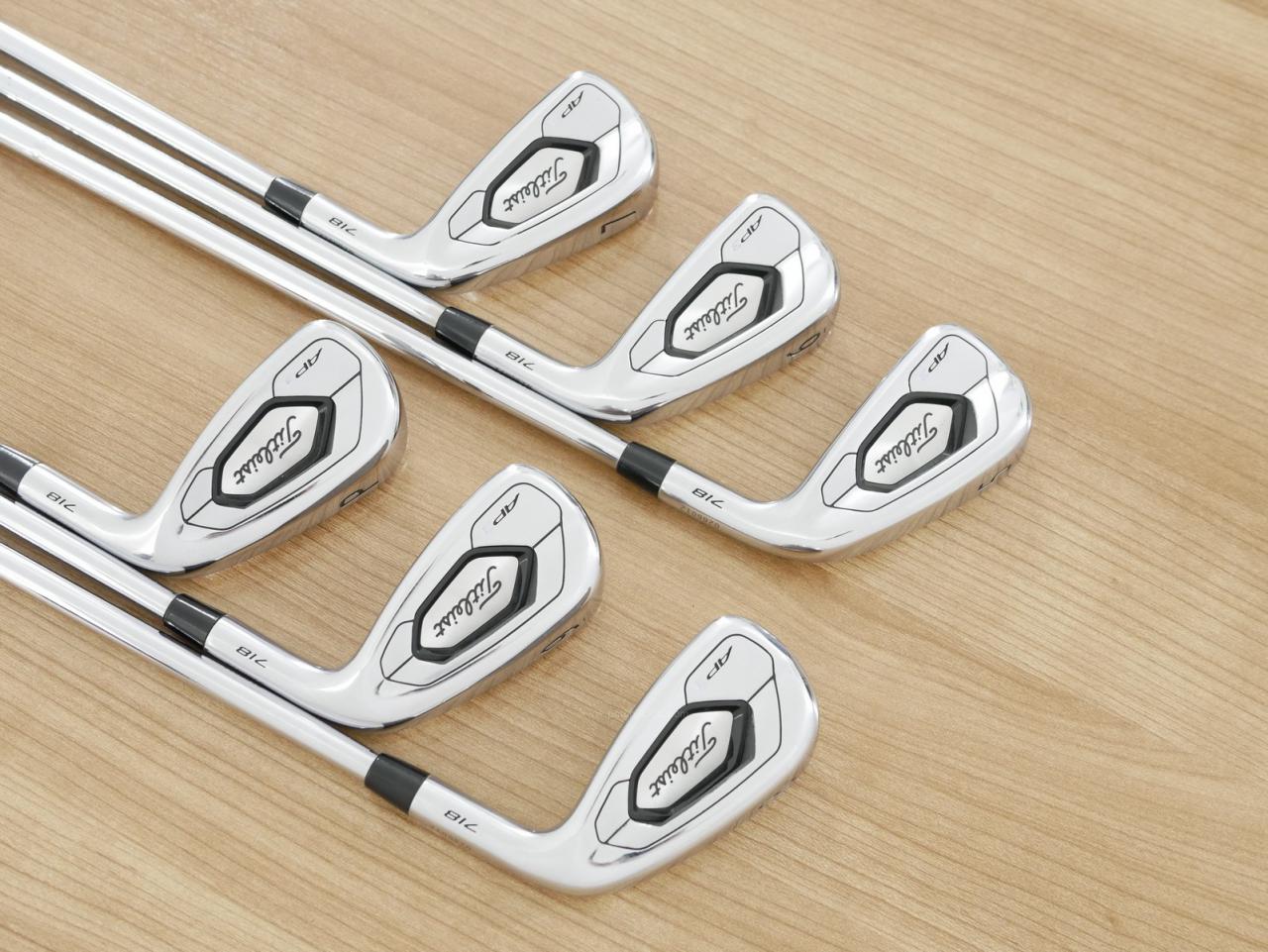Iron set : Titleist : ชุดเหล็ก Titleist AP3 718 (ออกปี 2018) มีเหล็ก 5-Pw (6 ชิ้น) ก้านเหล็ก NS Pro Modus 105 Flex S