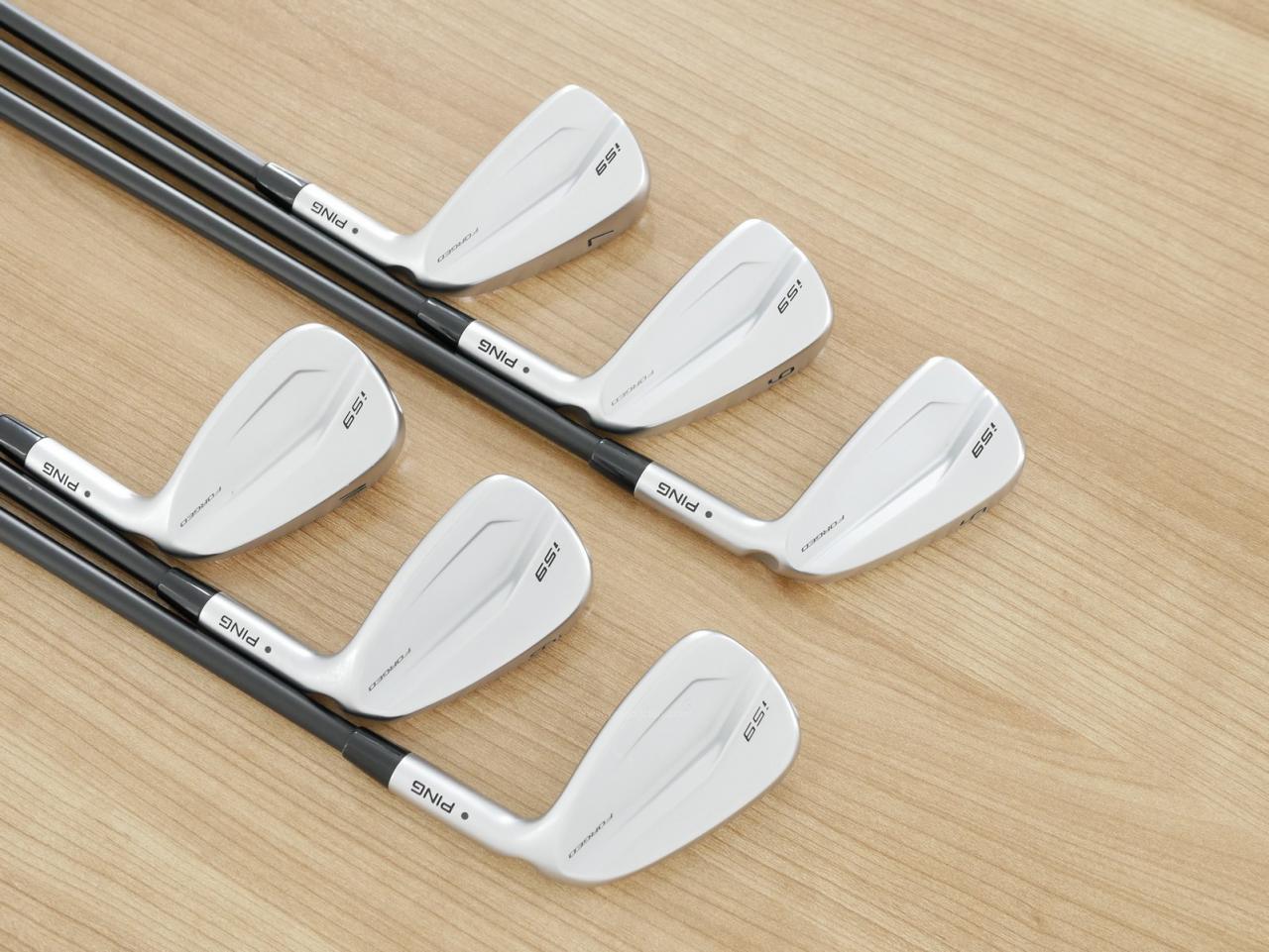 Iron set : Ping : ชุดเหล็ก Ping i59 Forged (ออกปี 2022 คม แน่นมากๆ) มีเหล็ก 5-Pw (6 ชิ้น) ก้านกราไฟต์ Ping ALTA J CB Flex S