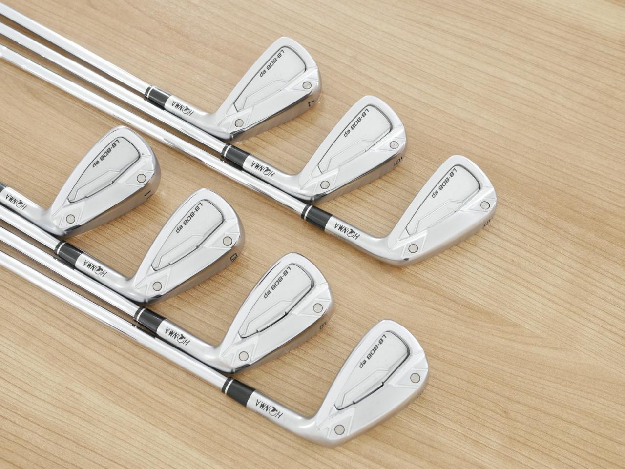 Iron set : Honma : ชุดเหล็ก Honma LB-808 EP (หน้าเด้ง) มีเหล็ก 5-11 (7 ชิ้น) ก้านเหล็ก NS Pro Zelos 7 Flex S