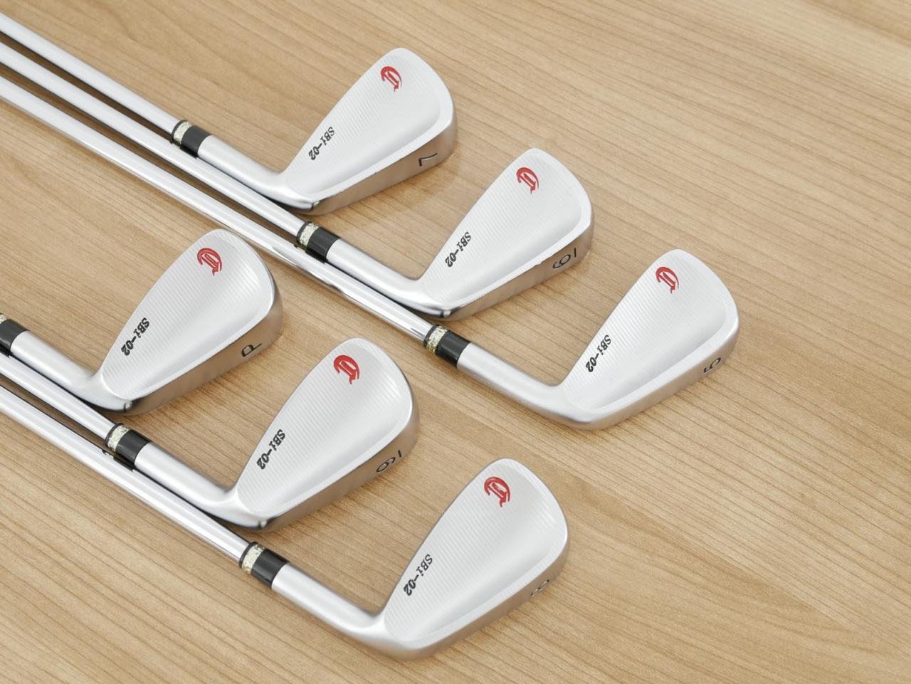 Iron set : Other Brand : ชุดเหล็ก Crazy SBI-02 Forged (ออกปี 2020 หายากมาก นุ่มมาก) มีเหล็ก 5-Pw (6 ชิ้น) ก้านเหล็ก Project X LZ 115g 5.5 Flex S