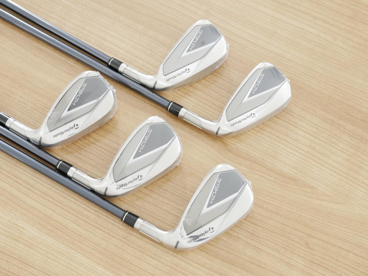 Iron set : Taylormade : **ของใหม่ ยังไม่แกะพลาสติก** ชุดเหล็ก Taylormade Stealth (ออกปี 2022 Japan Spec.) มีเหล็ก 6-Pw (5 ชิ้น) ก้านกราไฟต์ Mitsubishi Tensei TM60 Flex S