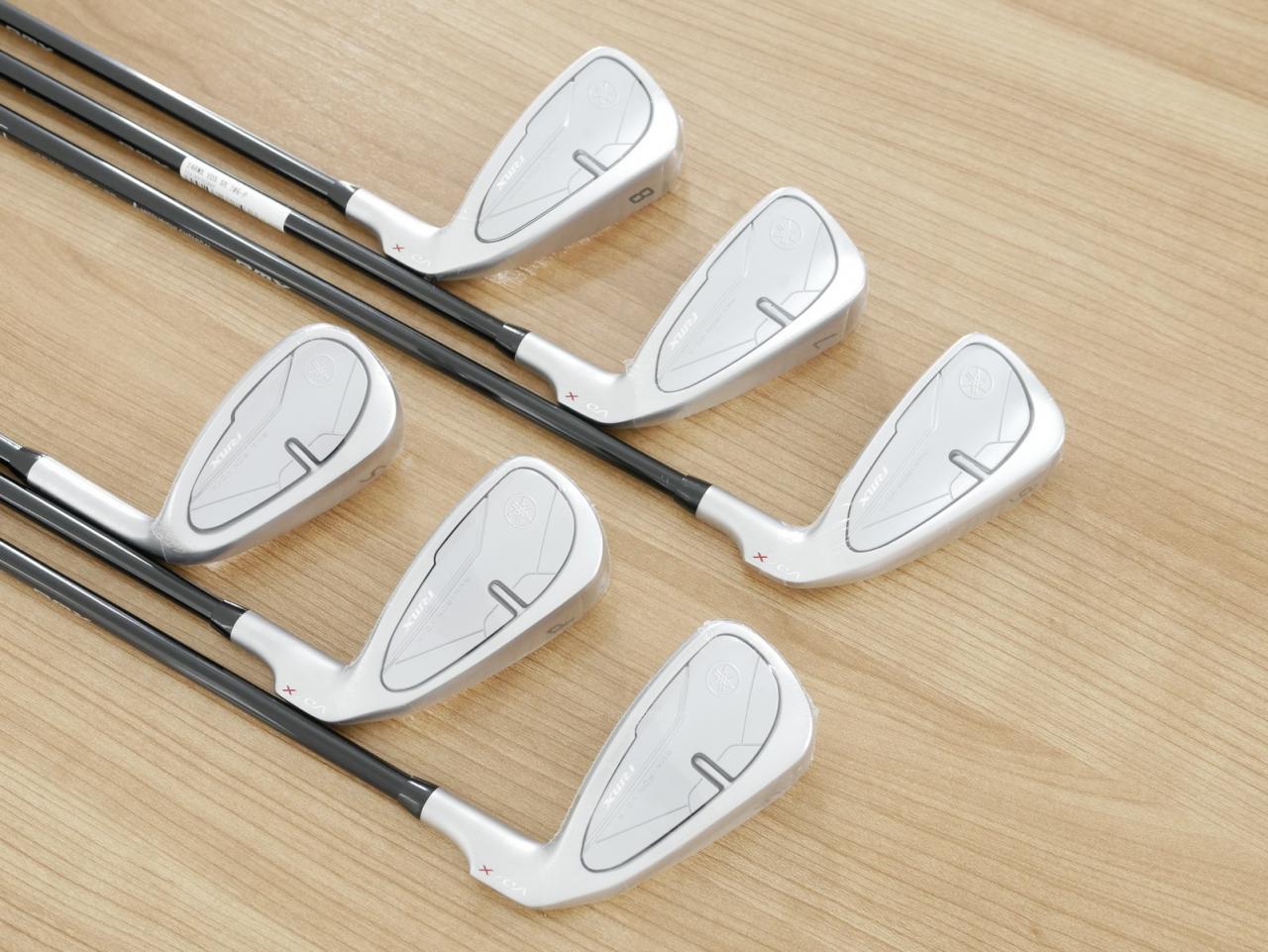 Iron set : Yamaha : **ของใหม่ ยังไม่แกะพลาสติก** ชุดเหล็ก Yamaha RMX VDX (รุ่นล่าสุด ออกปี 2024 ตีไกลและง่ายมากๆๆ ค่า MOI สูงสุด) มีเหล็ก 6-Pw,Sw (6 ชิ้น) ก้านกราไฟต์ Mitsubishi TENSEI TR 70i Flex SR