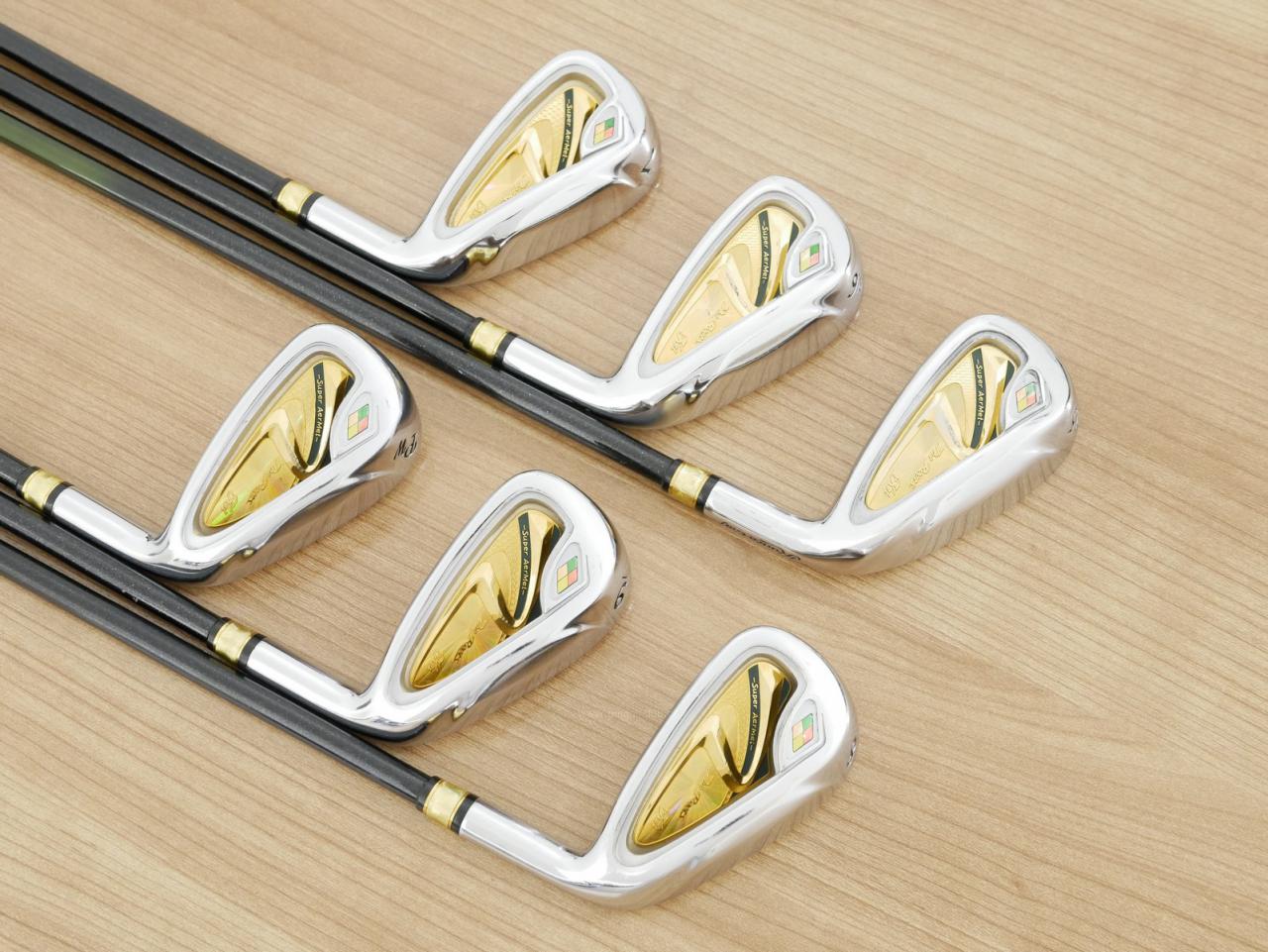 Iron set : Other Brand : ชุดเหล็ก The Roots Kei (ตีง่าย ไกลมากๆ หน้าบางเพียง 1.7 มิล เด้งมาก) มีเหล็ก 5-Pw (6 ชิ้น) ก้านกราไฟต์ Flex SR