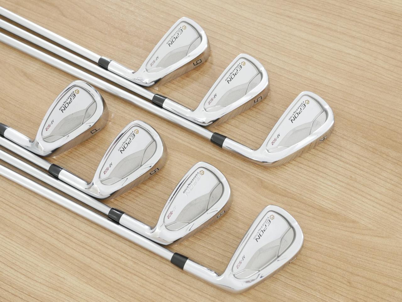 Iron set : Epon : ชุดเหล็ก EPON AF-502 Forged มีเหล็ก 4-Pw (7 ชิ้น) ก้านกราไฟต์ Roddio I-8 Flex SR