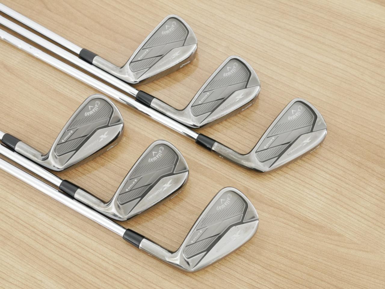 Iron set : Callaway : ชุดเหล็ก Callaway X Forged Star Black Limited (ปี 2020 หายาก) มีเหล็ก 5-Pw (6 ชิ้น) ก้านเหล็ก NS Pro Modus 105 Flex S