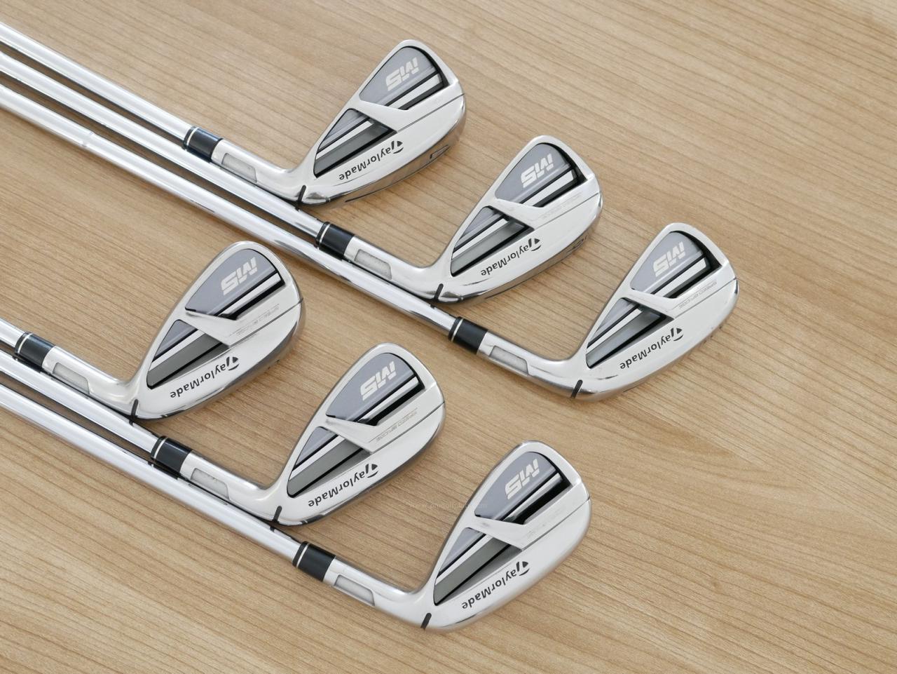 Iron set : Taylormade : ชุดเหล็ก Taylormade M5 (ออกปี 2019 Japan Spec) มีเหล็ก 5-Pw (6 ชิ้น) ก้านเหล็ก Dynamic Gold S200
