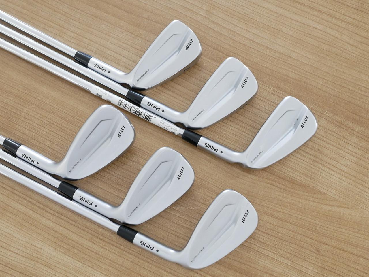 Iron set : Ping : ชุดเหล็ก Ping i59 Forged (รุ่นล่าสุด ออกปี 2022 คม แน่นมากๆ) มีเหล็ก 5-Pw (6 ชิ้น) ก้านเหล็ก NS Pro Modus 115 Flex S