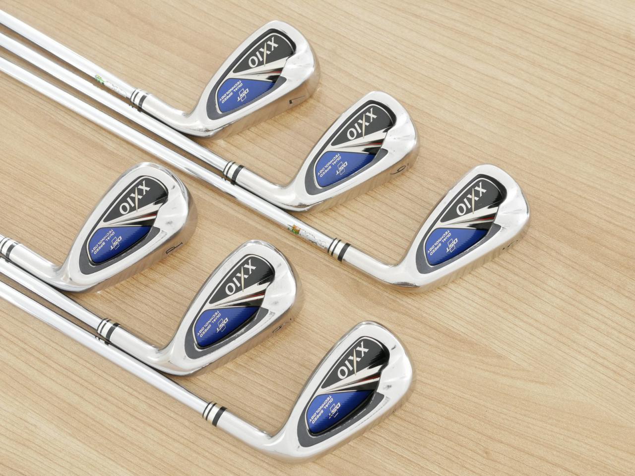 Iron set : XXIO : ชุดเหล็ก XXIO 8 (ใบใหญ่ ตีง่าย ไกล) มีเหล็ก 5-Pw (6 ชิ้น) ก้านเหล็ก NS Pro 900 Flex R