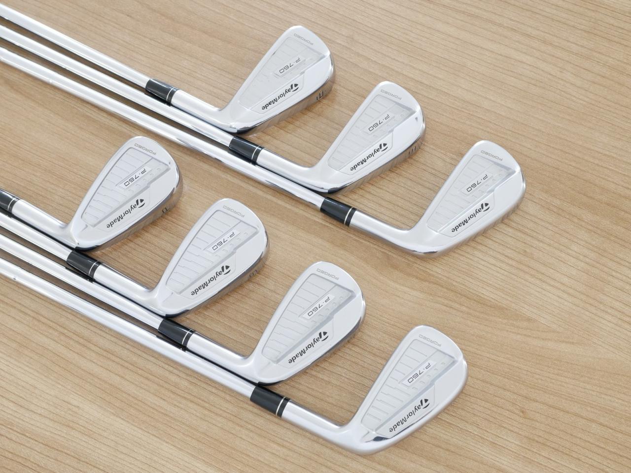Iron set : Taylormade : ชุดเหล็ก Taylormade P760 Forged (ปี 2018 นุ่ม แน่น) มีเหล็ก 4-Pw (7 ชิ้น) ก้านเหล็ก Dynamic Gold S300