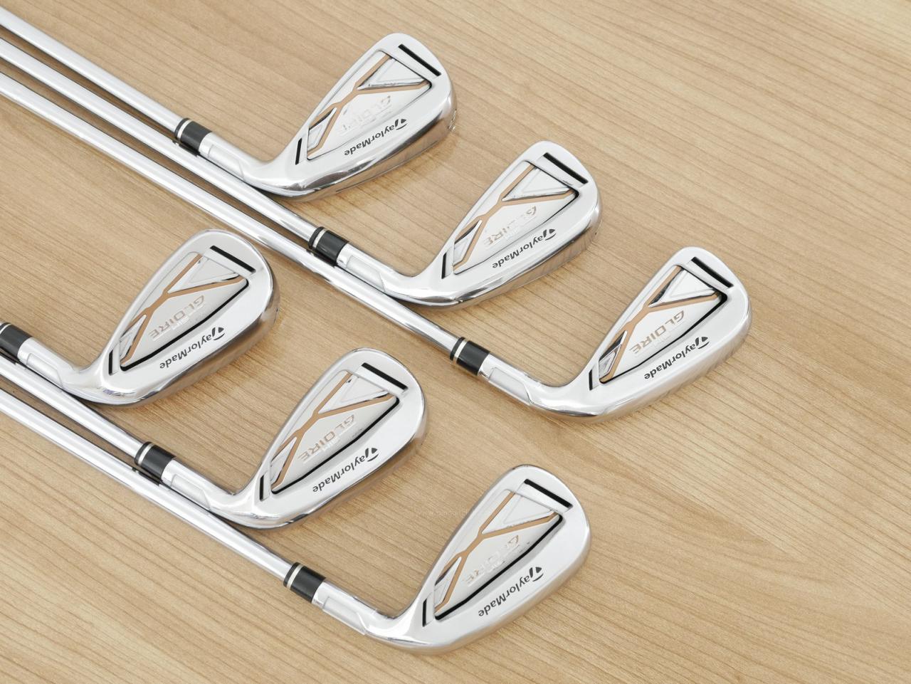 Iron set : Taylormade : ชุดเหล็ก Taylormade SIM GLOIRE (รุ่นปี 2021 รุ่นท๊อปสุด Japan Spec) มีเหล็ก 6-Pw,Aw (6 ชิ้น) ก้านเหล็ก NS Pro 790 Flex S