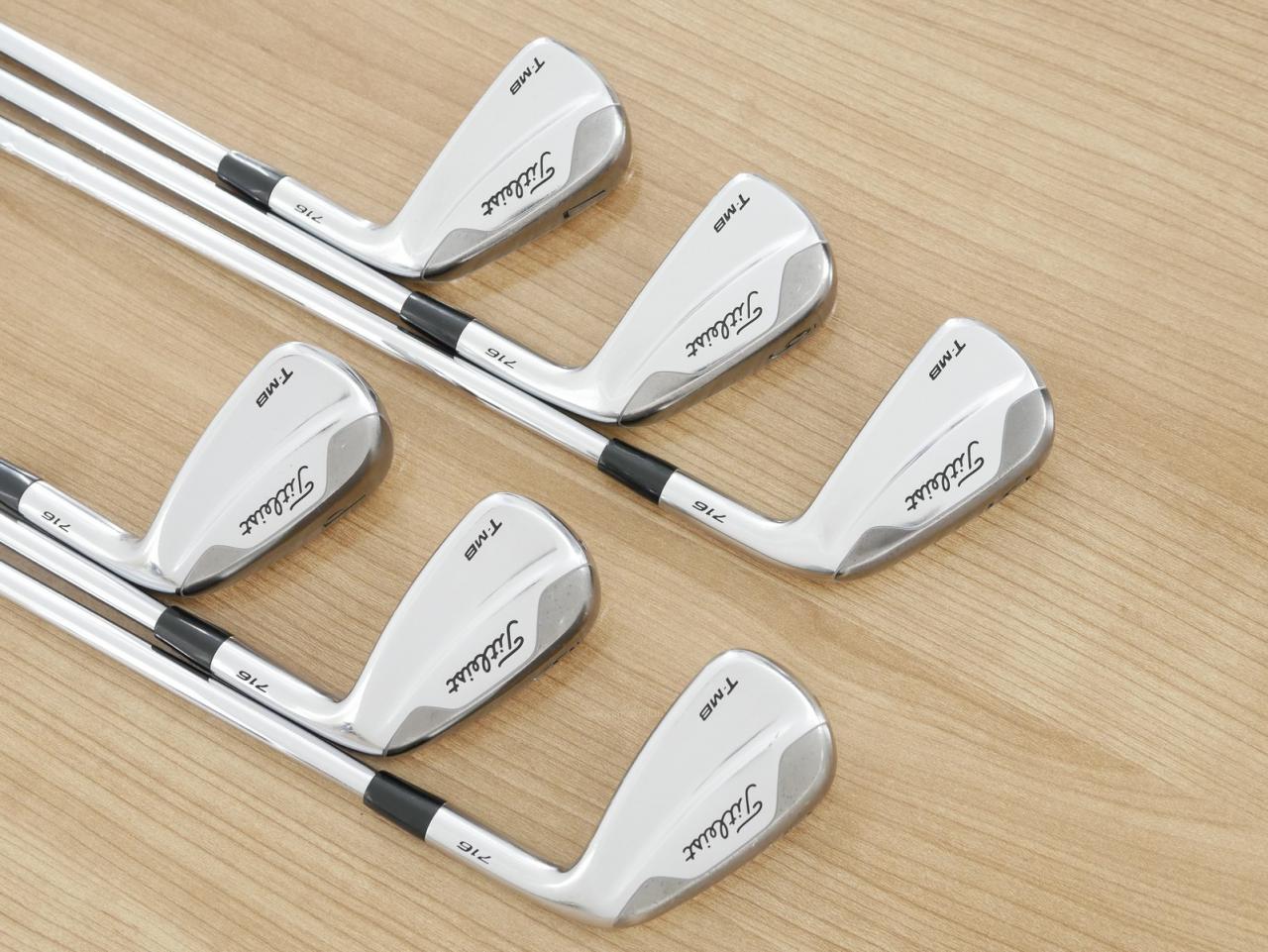 Iron set : Titleist : ชุดเหล็ก Titleist 716 T-MB Forged (ออกปี 2016) มีเหล็ก 5-Pw (6 ชิ้น) ก้านเหล็ก NS Pro 950 Flex S