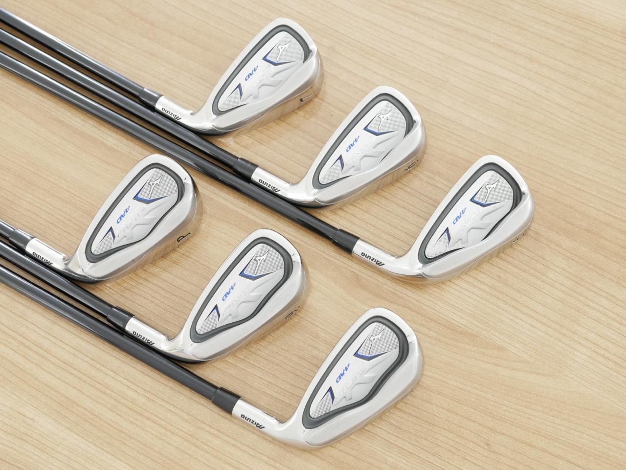 Iron set : Mizuno : ชุดเหล็ก Mizuno EURUS 4AD (ใบใหญ่ ตีง่าย) มีเหล็ก 5-Pw (6 ชิ้น) ก้านกราไฟต์ Flex SR