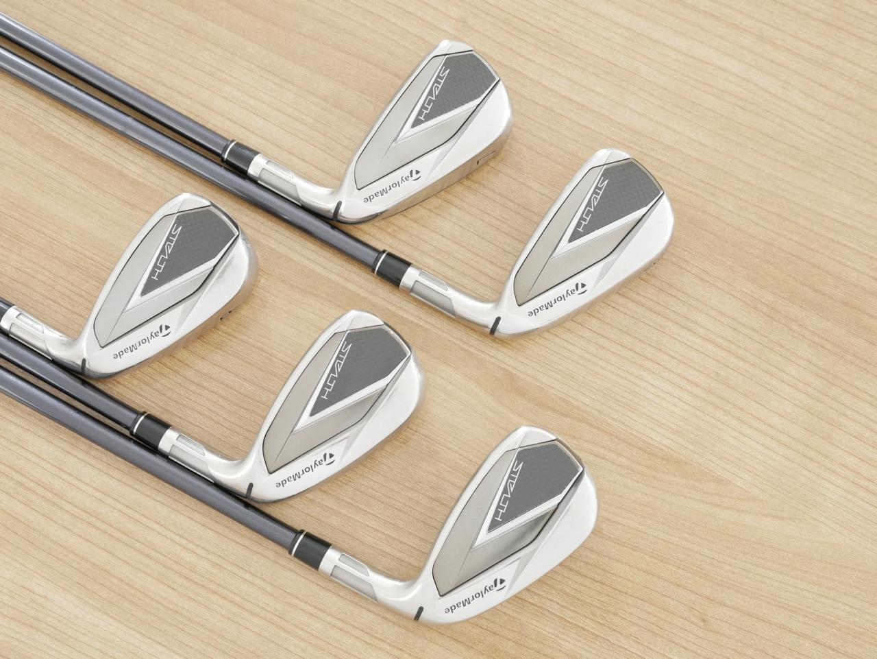 Iron set : Taylormade : ชุดเหล็ก Taylormade Stealth (ออกปี 2022 Japan Spec.) มีเหล็ก 6-Pw (5 ชิ้น) ก้านกราไฟต์ Mitsubishi Tensei TM60 Flex R