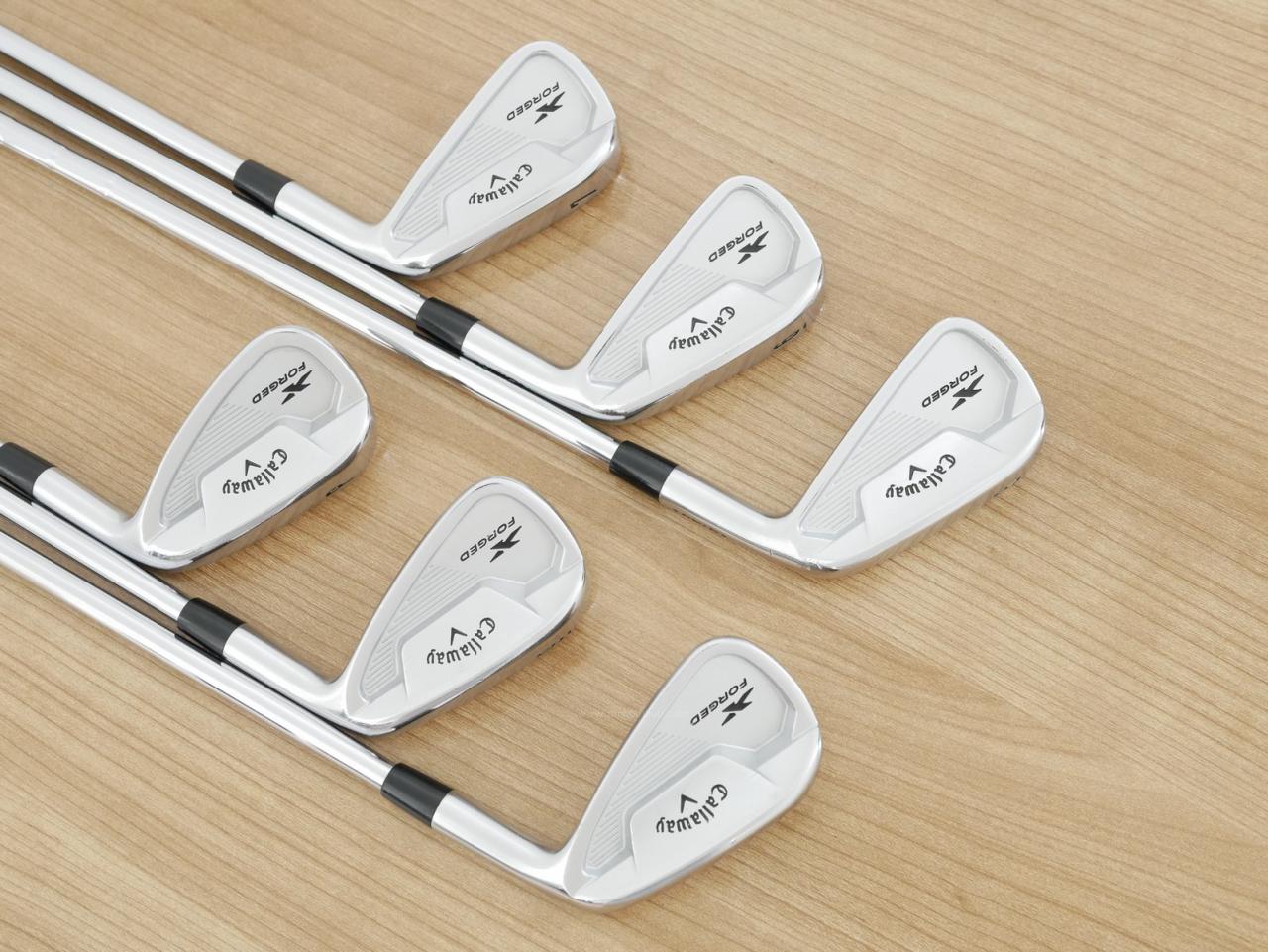 Iron set : Callaway : ชุดเหล็ก Callaway X Forged Star (ออกปี 2021) มีเหล็ก 5-Pw (6 ชิ้น) ก้านเหล็ก NS Pro 950 NEO Flex S