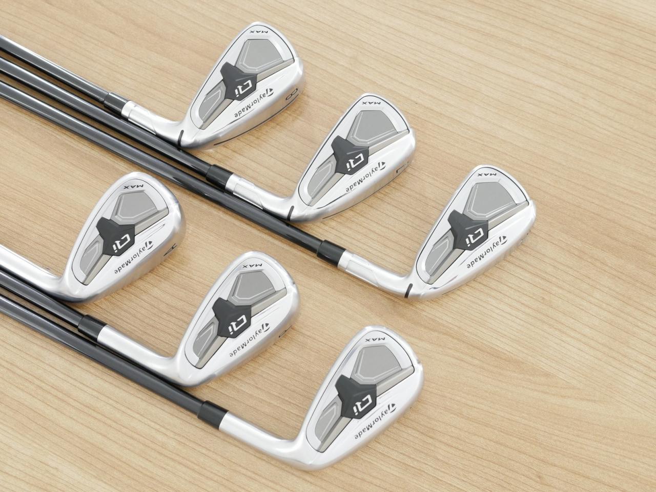 Iron set : Taylormade : ชุดเหล็ก Taylormade Qi MAX (รุ่นล่าสุด ออกปี 2026 Japan Spec.) มีเหล็ก 6-Pw,Aw (6 ชิ้น) ก้านกราไฟต์ Mitsubishi REAX 75 Flex S