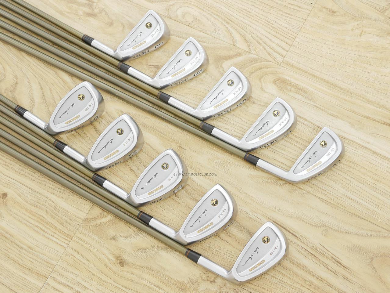 HONMA LB-708 10本セット アイアン 3〜11、S 星4 R-1 HONMA