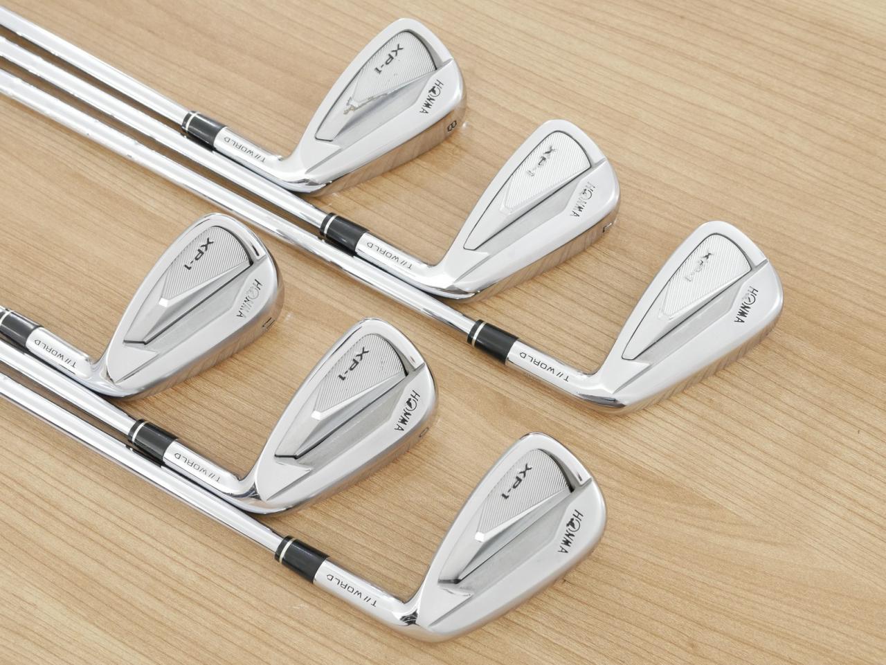 Iron set : Honma : ชุดเหล็ก Honma Tour World XP-1 (รุ่นปี 2020 ใบใหญ่ ตีง่าย ไกล) มีเหล็ก 6-11 (6 ชิ้น) ก้านเหล็ก NS Pro 950 Neo Flex S