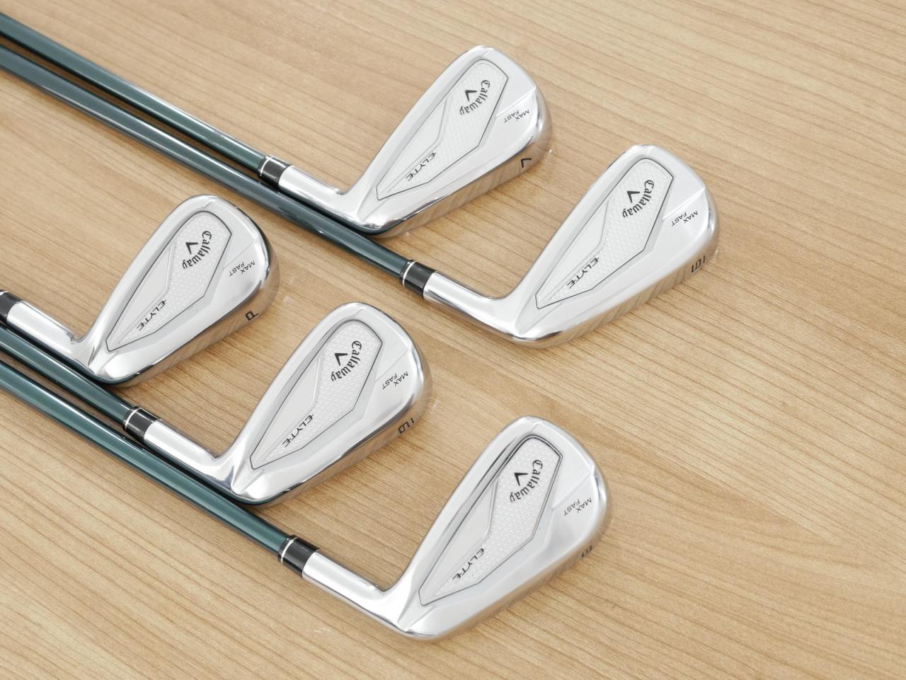 Iron set : Callaway : ชุดเหล็ก Callaway ELYTE Max Fast (ออกปี 2025 ตีง่ายมาก ไกล Japan Spec.) มีเหล็ก 6-Pw (5 ชิ้น) ก้านกราไฟต์ UST Mamiya LINQ 40 Flex R