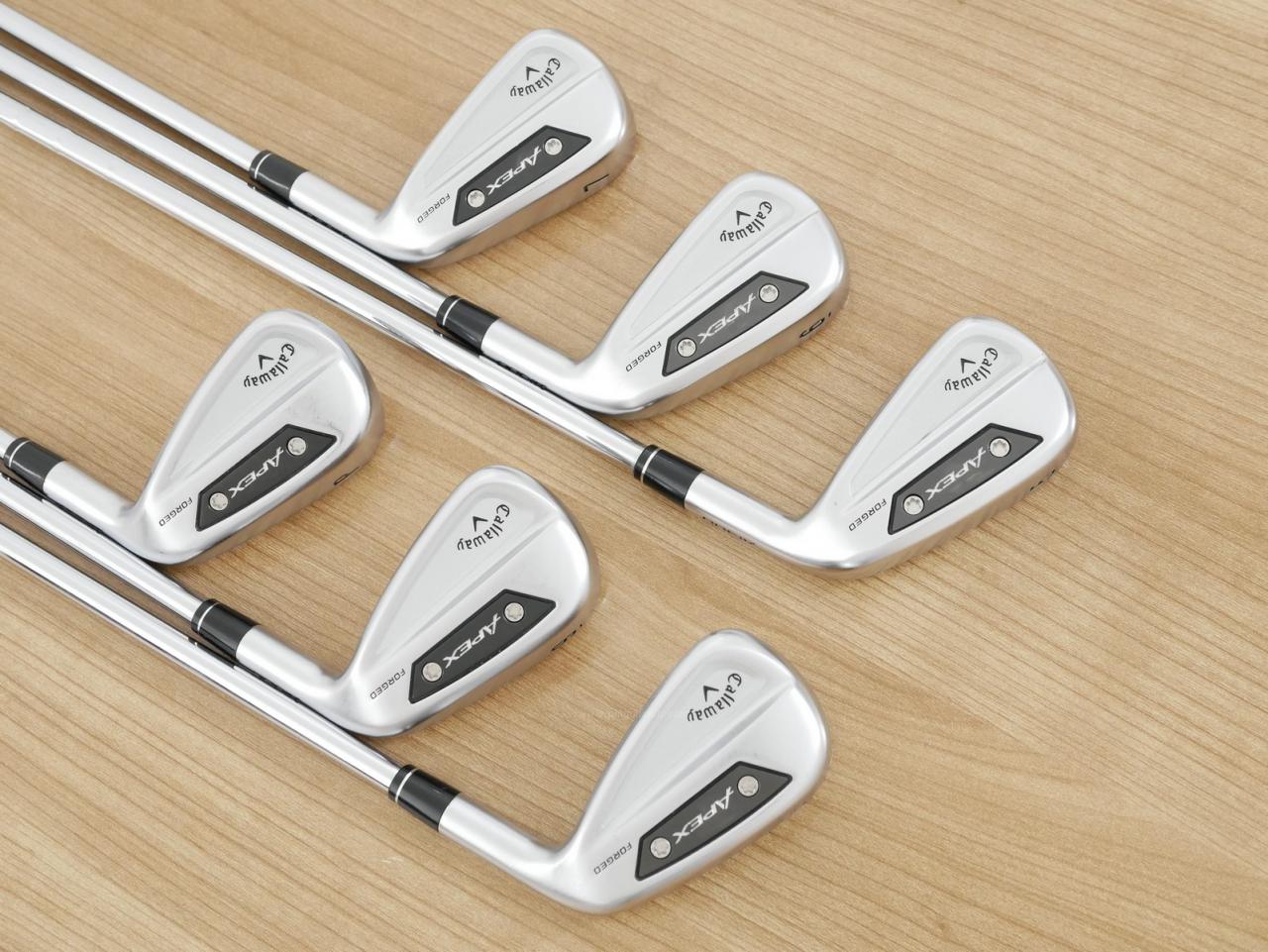 Iron set : Callaway : ชุดเหล็ก Callaway APEX Ai300 Forged (รุ่นล่าสุด ออกปี 2024) มีเหล็ก 5-Pw (6 ชิ้น) ก้านเหล็ก NS Pro 750 NEO Flex S