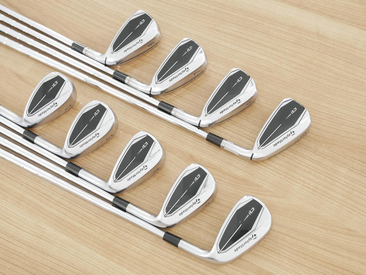 Iron set : Taylormade : ชุดเหล็ก Taylormade Qi (ออกปี 2024 Japan Spec.) มีเหล็ก 5-Pw,Aw,Sw,Lw (9 ชิ้น) ก้านเหล็ก NS Pro 950GH Neo Flex S