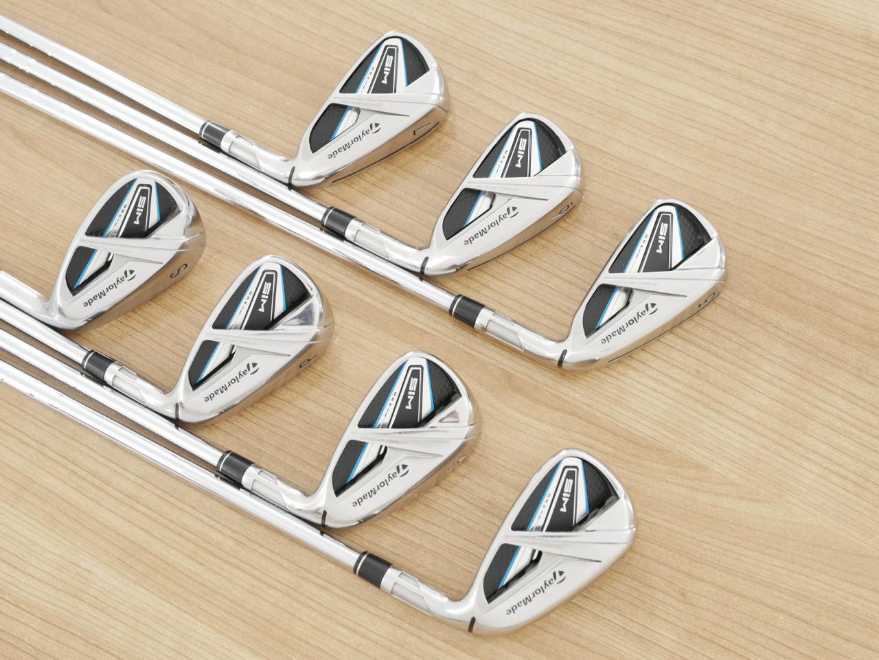 Iron set : Taylormade : ชุดเหล็ก Taylormade SIM MAX (ออกปี 2020 Japan Spec.) มีเหล็ก 5-Pw,Sw (7 ชิ้น) ก้านเหล็ก KBS Max 85 Flex S