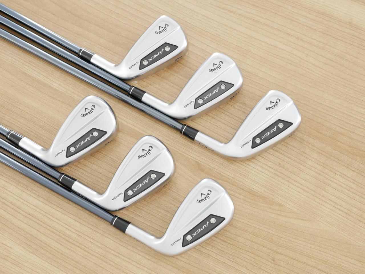Iron set : Callaway : ชุดเหล็ก Callaway APEX Ai300 Forged (รุ่นล่าสุด ออกปี 2024) มีเหล็ก 5-Pw (6 ชิ้น) ก้านกราไฟต์ UST Mamiya RECOIL DART 6 Flex R