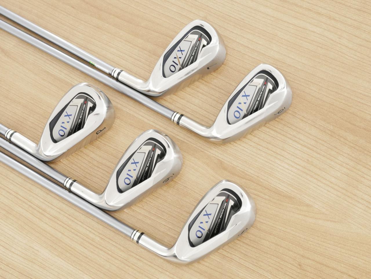 Iron set : XXIO : ชุดเหล็ก XXIO 7 (ตีง่ายมาก ไกล) มีเหล็ก 6-Pw (5 ชิ้น) ก้านกราไฟต์ MP-700 Flex R