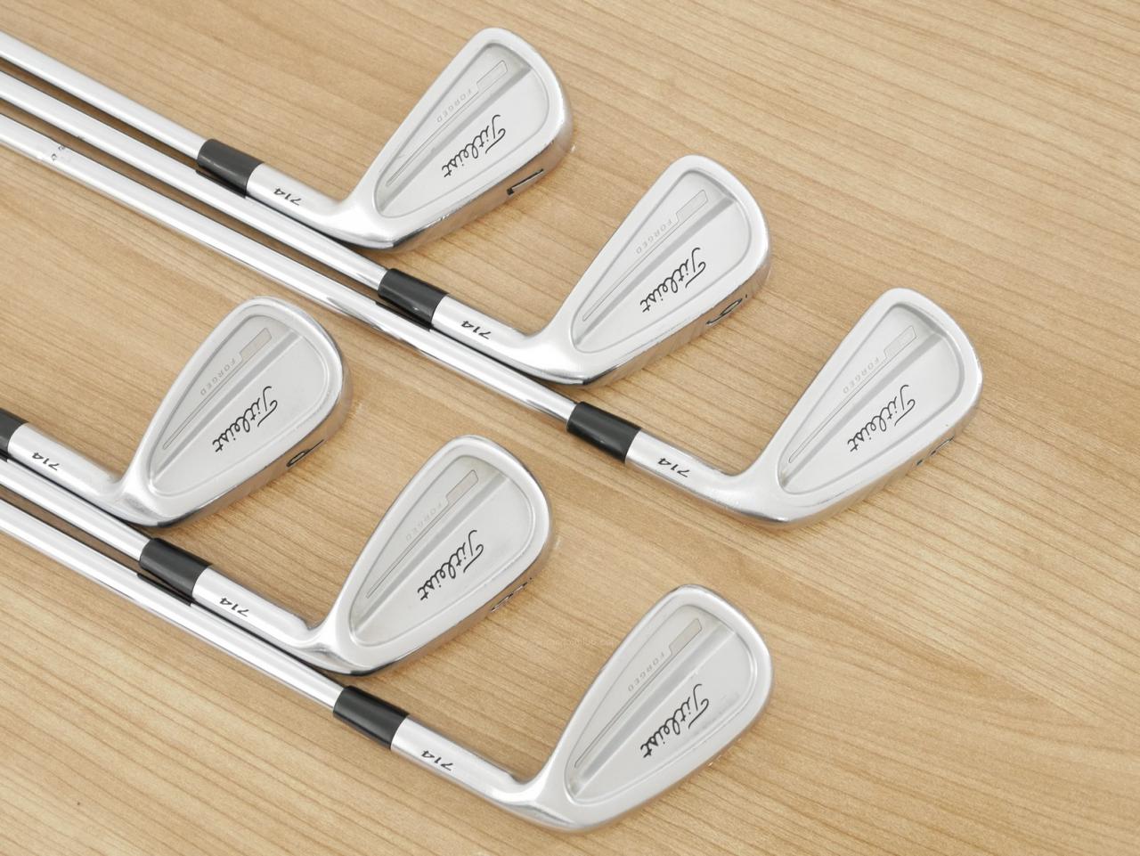 Iron set : Titleist : ชุดเหล็ก Titleist 714 CB Forged มีเหล็ก 5-Pw (6 ชิ้น) ก้านเหล็ก Dynamic Gold S400