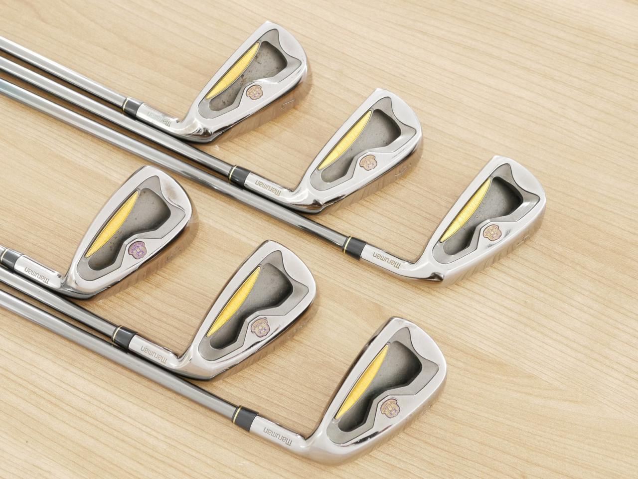 Iron set : Maruman : ชุดเหล็ก Maruman Majesty มีเหล็ก 5-Pw (6 ชิ้น) ก้านกราไฟต์ Flex R