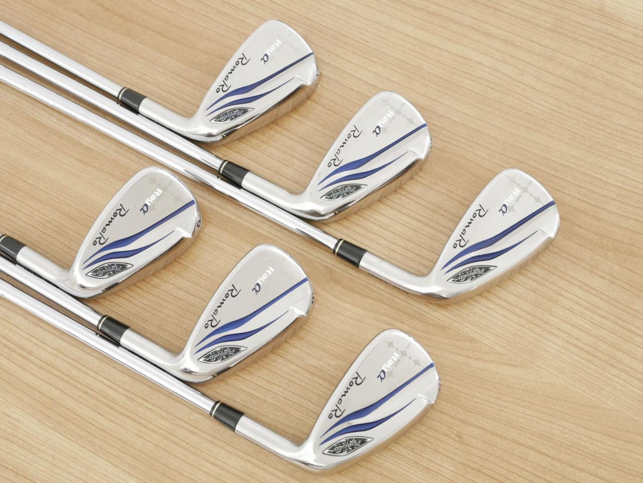 Iron set : Romaro : ชุดเหล็ก Romaro Ray Alpha Forged (ปี 2021 ใบใหญ่ ตีไกลกว่าปกติมาก) มีเหล็ก 5-Pw (6 ชิ้น) ก้านเหล็ก NS Pro 950 NEO Flex S