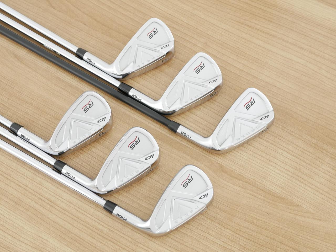 Iron set : PRGR : ชุดเหล็ก PRGR ID Nabla RS Forged มีเหล็ก 5-Pw (6 ชิ้น) ก้านเหล็ก NS Pro 95 Flex SR (M40)