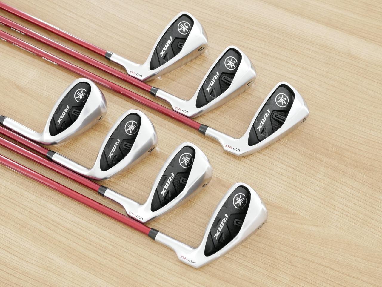 Iron set : Yamaha : ชุดเหล็ก Yamaha RMX VD40 (ออกปี 2022 ตีไกลและง่ายมากๆๆ ค่า MOI สูงสุด) มีเหล็ก 6-Pw,Aw,Sw (7 ชิ้น) ก้านกราไฟต์ Mitsubishi Diamana YR i50 Flex R