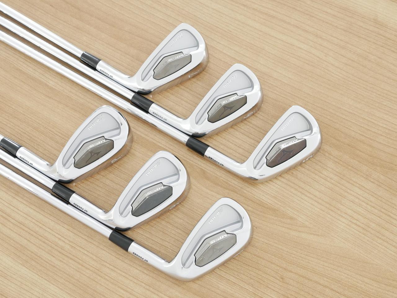 Iron set : Mizuno : ชุดเหล็ก Mizuno MP-15 Ti-Muscle Forged มีเหล็ก 5-Pw (6 ชิ้น) ก้านเหล็ก NS Pro 1050 Flex S