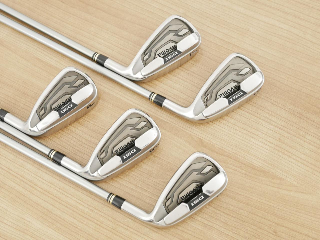 Iron set : Other Brand : ชุดเหล็ก Ryoma DSI (ตีง่ายมาก ไกลมากๆ หายากสุดๆ) มีเหล็ก 6-Pw (5 ชิ้น เหล็ก 7 ระยะเท่าเหล็ก 6 รุ่นอื่น) ก้านกราไฟต์ Tour AD Flex R