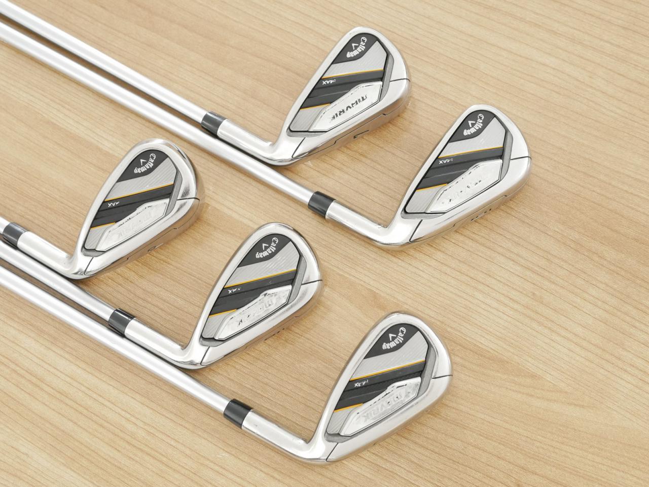 Iron set : Callaway : ชุดเหล็ก Callaway Mavrik MAX (ออกปี 2020 ตีง่าย ไกลมากๆ) มีเหล็ก 6-Pw (5 ชิ้น) ก้านกราไฟต์ Mitsubishi Diamana 40 Flex R