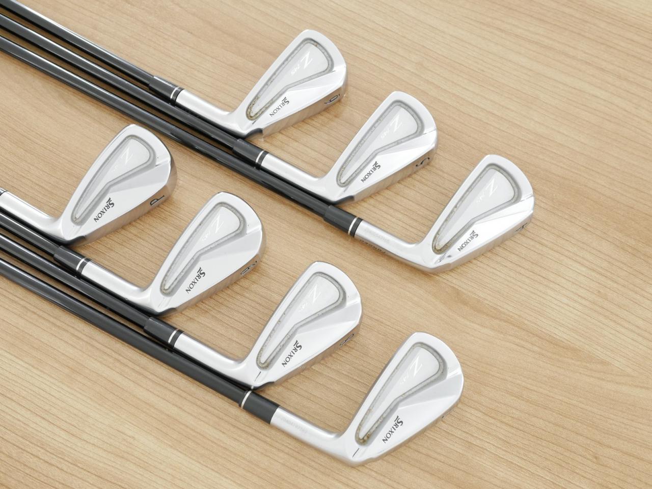 Iron set : Other Brand : **มีตำหนิ** ชุดเหล็ก Srixon Z745 Forged มีเหล็ก 4-Pw (7 ชิ้น) ก้านกราไฟต์ Mitsubishi KUROKAGE 80i Flex R